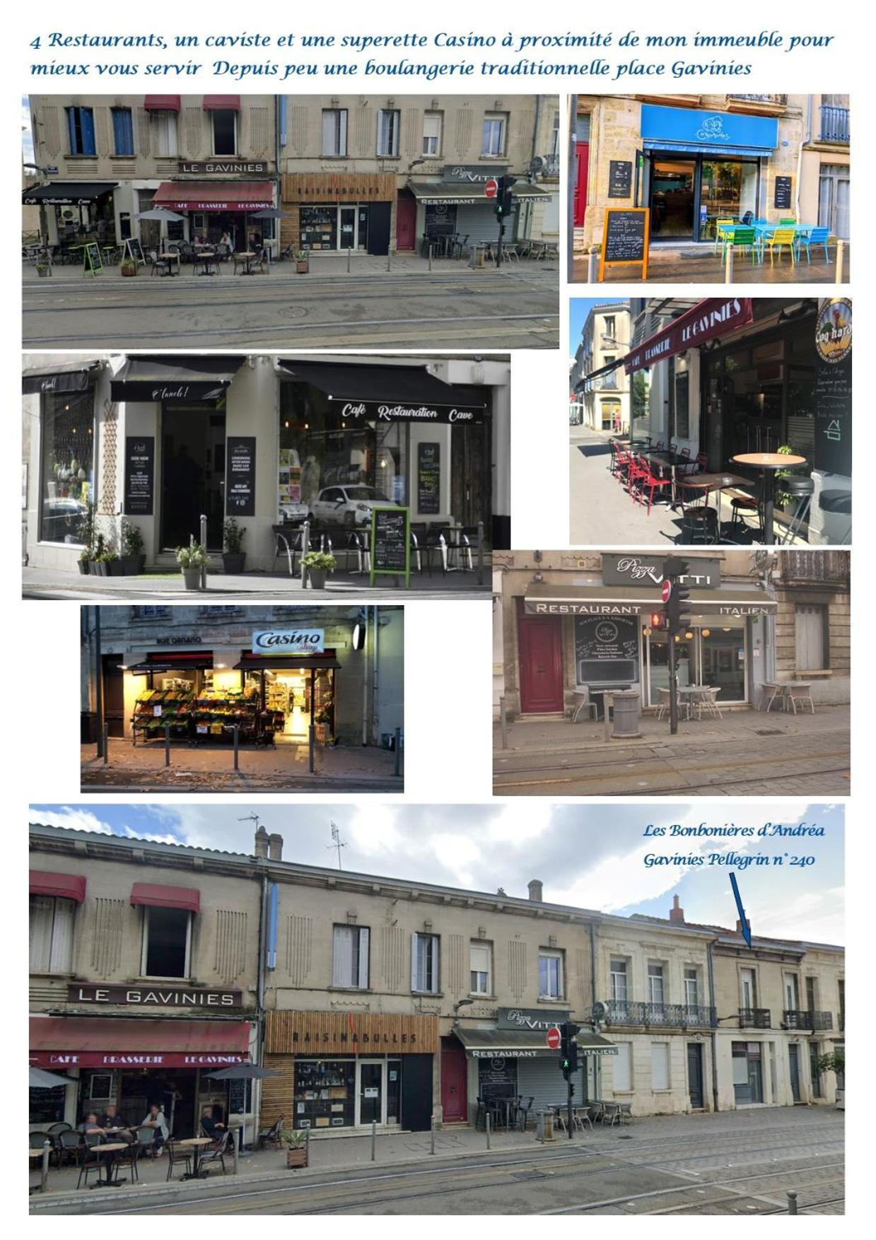 Les Bonbonieres D'Andrea Gavinies Pellegrin Apartment Bordeaux Exterior photo